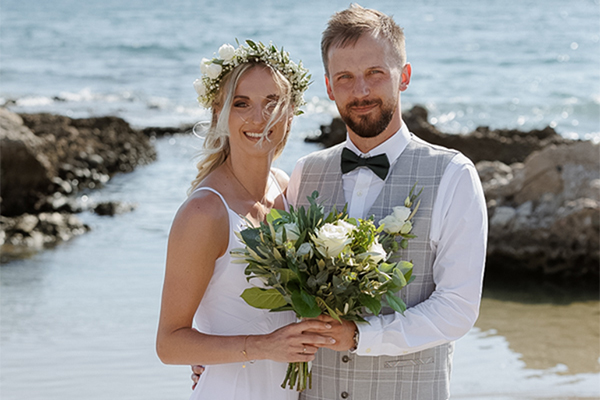 Beautiful beach wedding in Rhodes | Kinga & Bartek Beautiful beach wedding in Rhodes | Kinga & Bartek