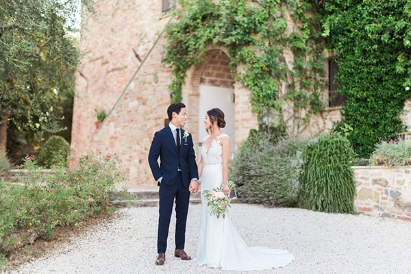 Beautiful green and white wedding in Tuscany | Annie & Bruce Beautiful green and white wedding in Tuscany | Annie & Bruce