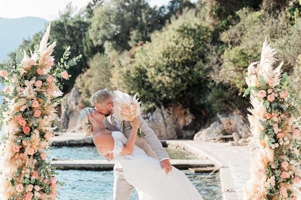 A boho seaside wedding on the gorgeous island of Ithaca | Fern & David A boho seaside wedding on the gorgeous island of Ithaca | Fern & David