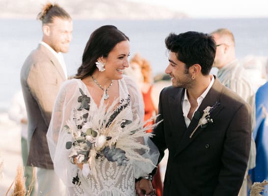 A boho summer wedding by the sea with handmade details | Malevi & Paisios A boho summer wedding by the sea with handmade details | Malevi & Paisios