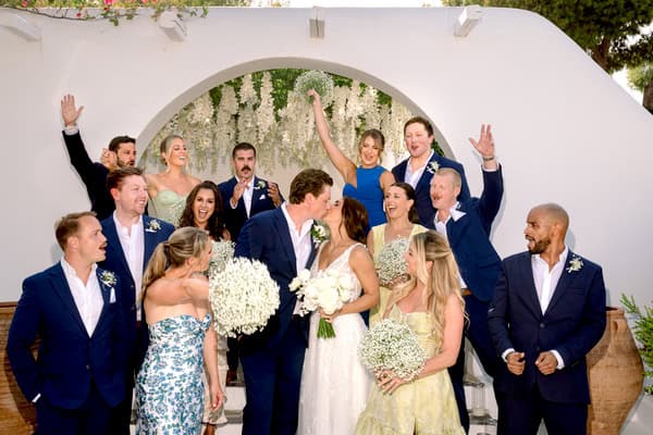 A chic Greek wedding with timeless details | Ally & Johnny