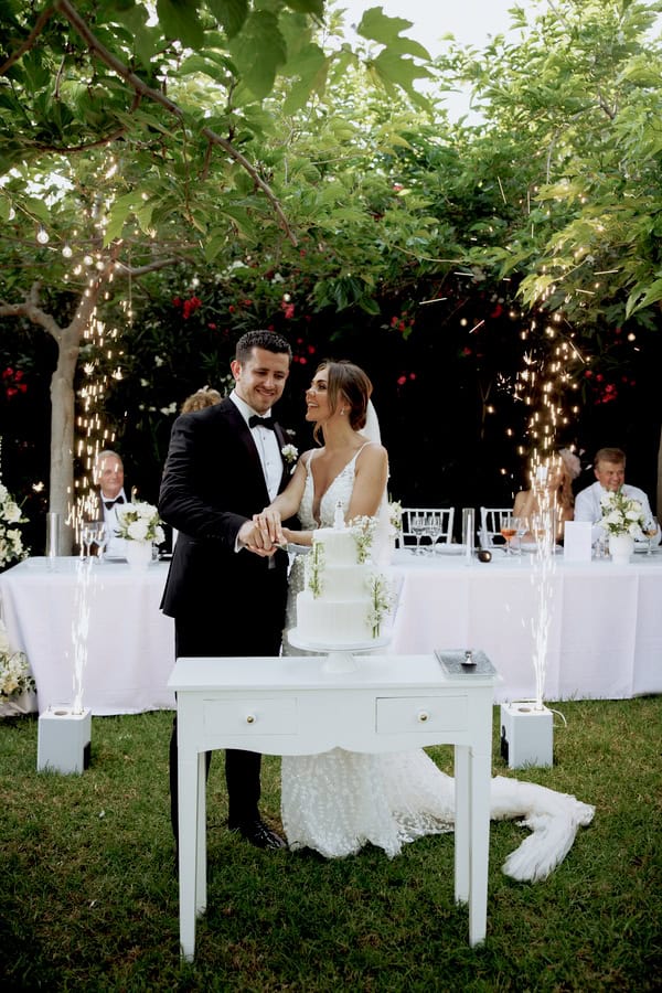 Classic Timeless Wedding By The Sea White Blooms