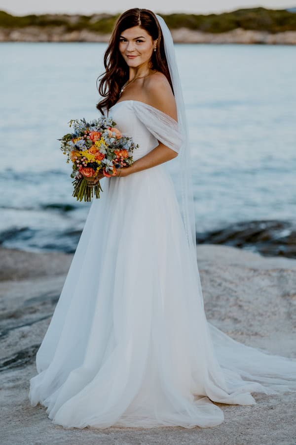 Colorful Summer Destination Wedding Greece