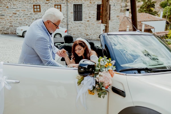 Colorful Summer Destination Wedding Greece