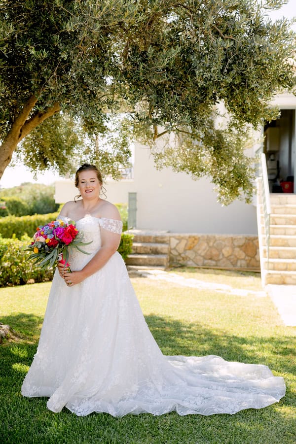 Colorful Wedding Kefalonia Gorgeous Florals