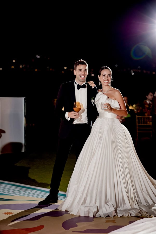 Garden Inspired Wedding Athens Riviera With Radiant Colors