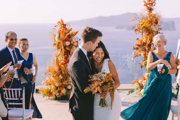 A Greek island wedding full of color and culture | Anna & Aaron A Greek island wedding full of color and culture | Anna & Aaron