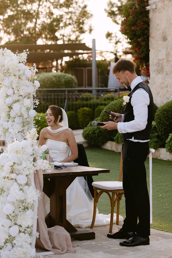 Liopetro Destination Wedding White Flowers