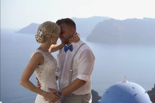 Romantic wedding video in Santorini | Carla & Carl Romantic wedding video in Santorini | Carla & Carl