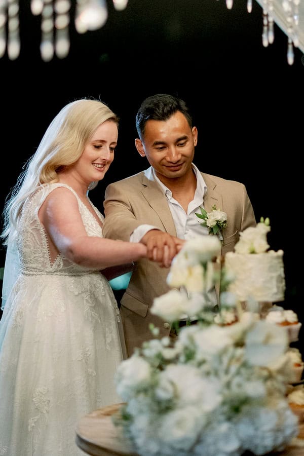 Romantic Seaside Wedding Chania Elegant White Florals