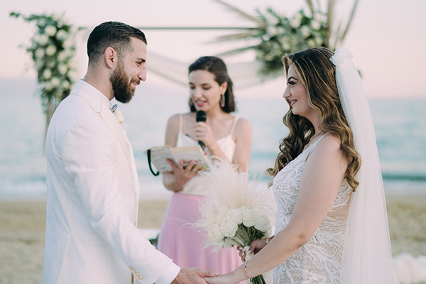 Romantic summer wedding in Kavala with white roses | Danai & Gabriel Romantic summer wedding in Kavala with white roses | Danai & Gabriel