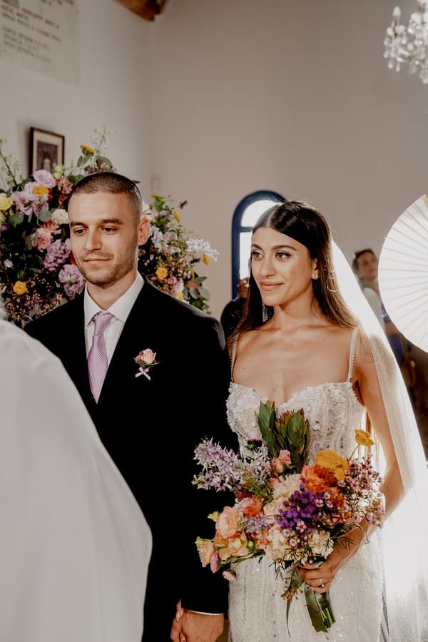 Romantic Summer Wedding Vibrant Blooms Annabelle Hotel