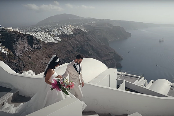 Romantic wedding video in Santorini | Sheryl & Timos Romantic wedding video in Santorini | Sheryl & Timos