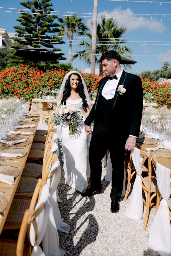 Rustic Chic Wedding With Neutral Tones At Lchateau