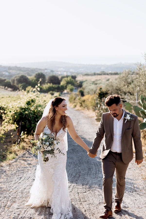 Rustic Summer Wedding Crete Olive Prettiest Details