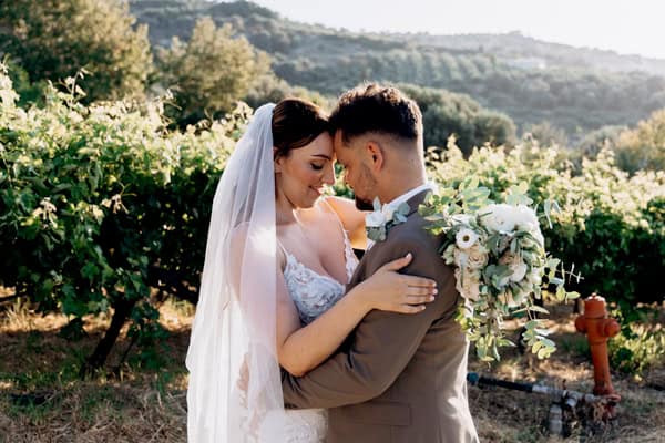 Rustic Summer Wedding Crete Olive Prettiest Details