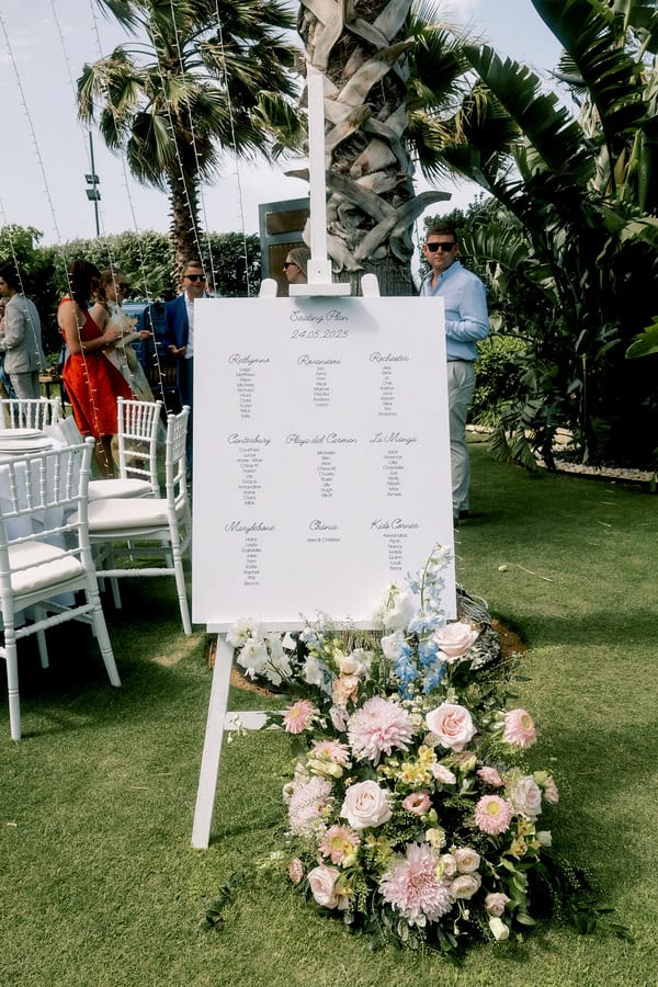 Seaside Celebration In Crete Filled With Vibrant Florals