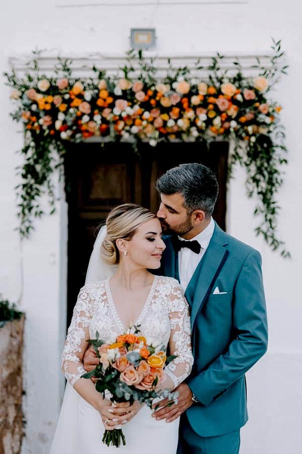 Spring Wedding In Monemvasia Filled With Vibrant Colors