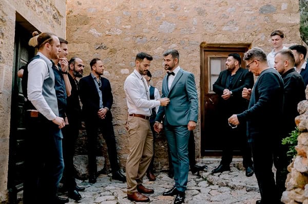 Spring Wedding In Monemvasia Filled With Vibrant Colors