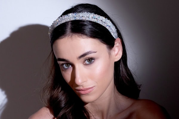 Stunning bridal hair accessories by designer Joanna Plakidou