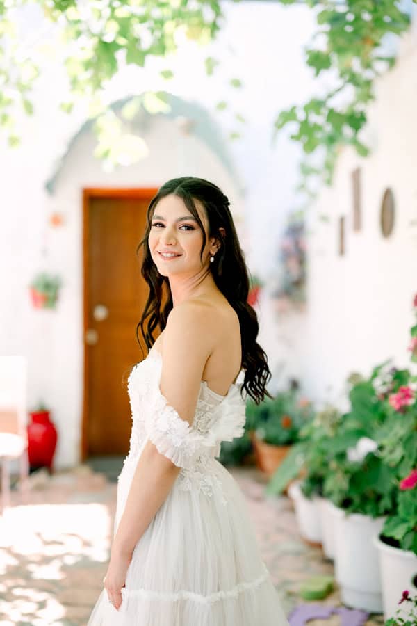 Summer Wedding Chania Chamomile Rustic Details