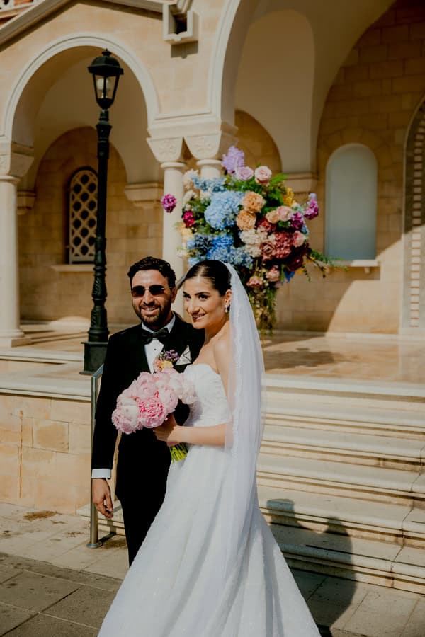 Summer Wedding With Vibrant Flowers