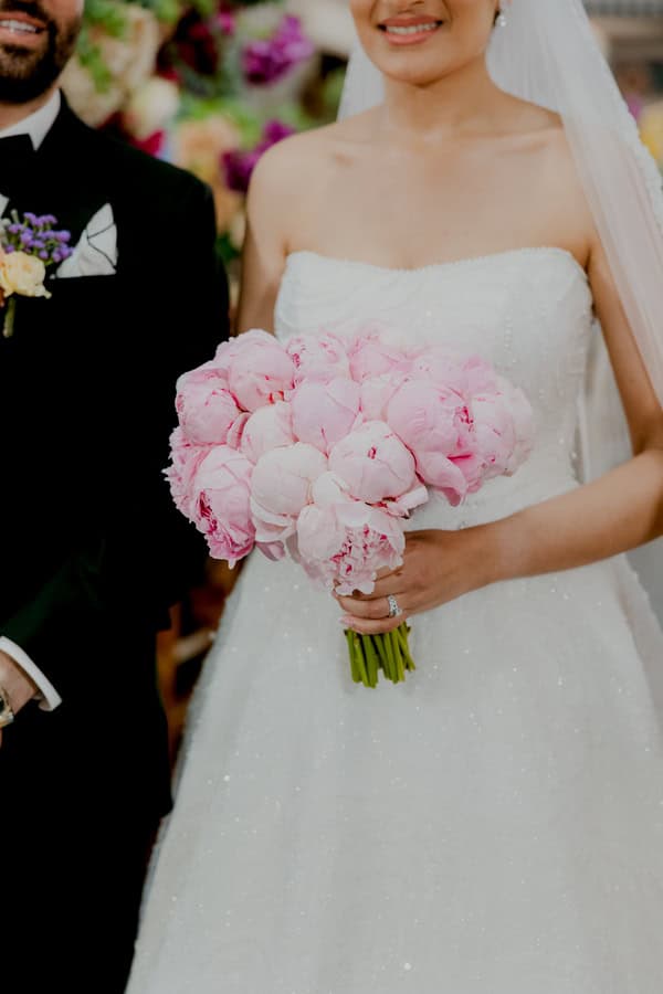 Summer Wedding With Vibrant Flowers