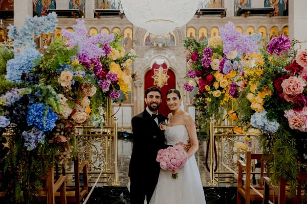 Summer Wedding With Vibrant Flowers