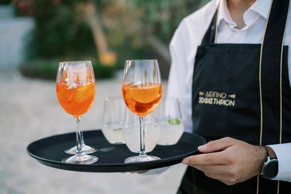 Timeless Athens Wedding Chandeliers Lush White Flowers