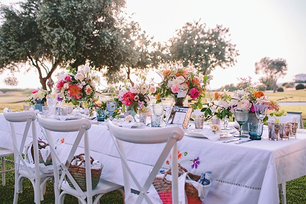 Unique wedding table decoration with Cluster Centerpieces
