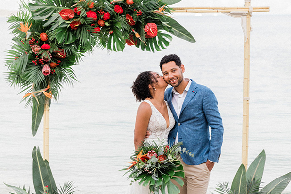 Tropical beach wedding in Lefkada with the prettiest details │ Katia & Joshua Tropical beach wedding in Lefkada with the prettiest details │ Katia & Joshua