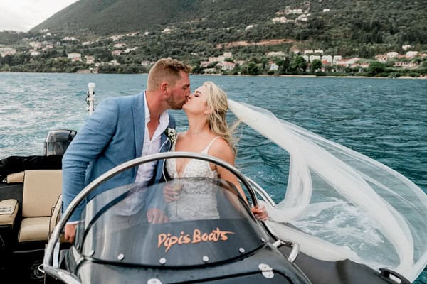 Vibrant fall wedding in Lefkada with a disco flair | Melanie & James Vibrant fall wedding in Lefkada with a disco flair | Melanie & James